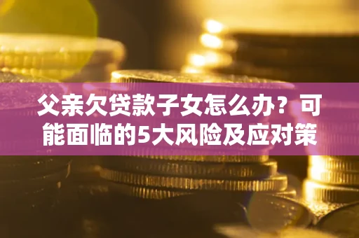 北京父亲欠贷款子女怎么办?可能面临的5大风险及应对策略 北京父亲欠贷款子女怎么办?可能面临的5大风险及应对策略