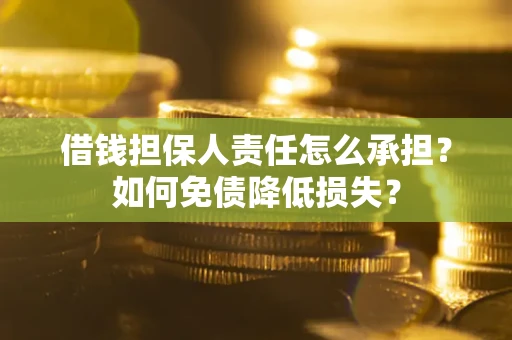 北京借钱担保人责任怎么承担？如何免债降低损失？