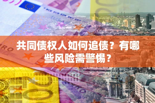 北京共同债权人如何追债？有哪些风险需警惕？